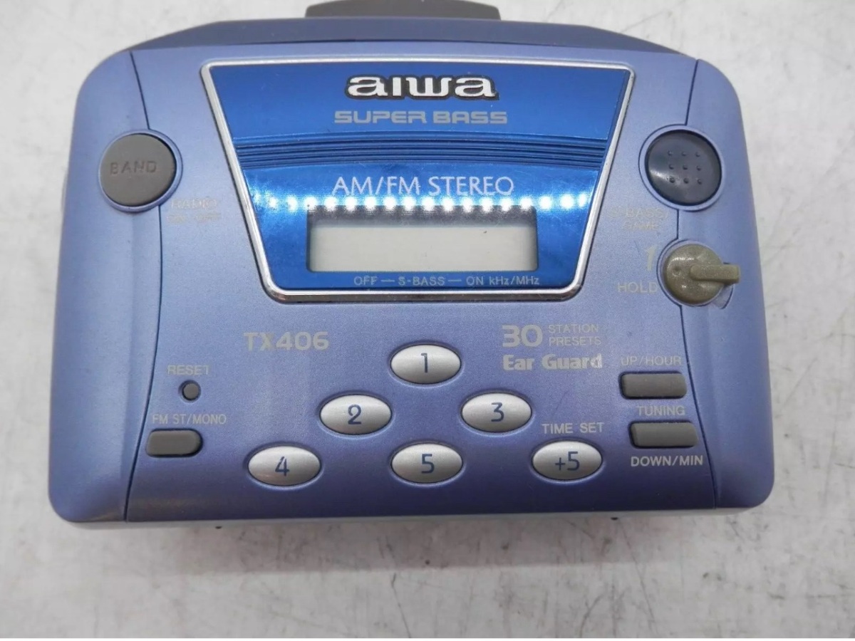 AIWA Personal Radio Cassette Player HS-TX406 assessment and repair
