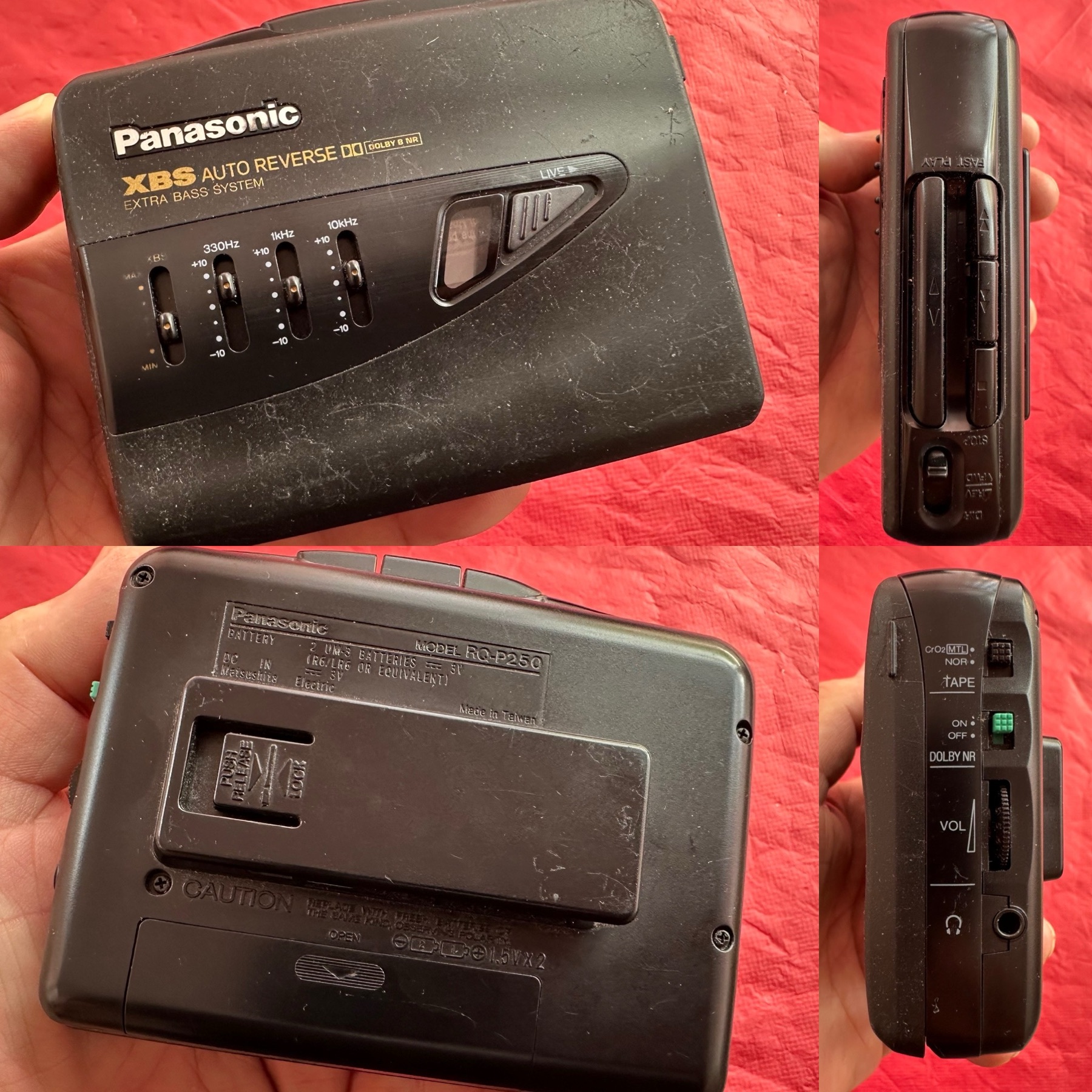 Panasonic Walkman cassette player RQ-P250 – Foxes Den