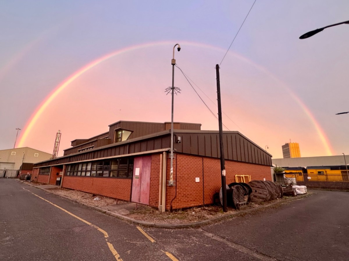 An unexpected rainbow